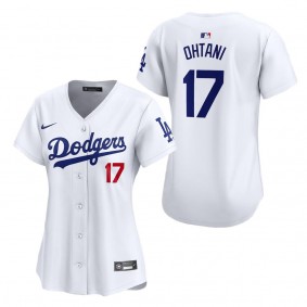 Women's Los Angeles Dodgers Shohei Ohtani White Home Limited Player Jersey