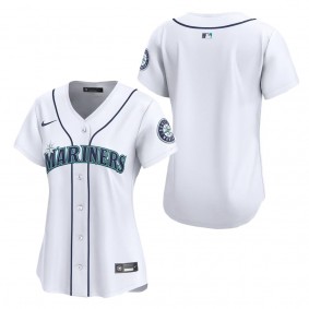 Women's Seattle Mariners White Home Limited Jersey