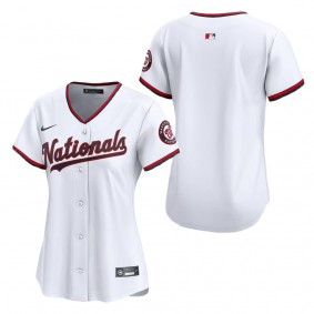 Women's Washington Nationals White Home Limited Jersey