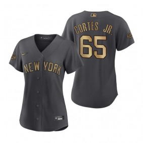 Women's New York Yankees Nestor Cortes Jr. Charcoal 2022 MLB All-Star Game Replica Jersey