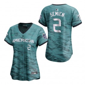 Women's American League Marcus Semien Teal 2023 MLB All-Star Game Limited Player Jersey
