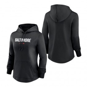 Women's Baltimore Orioles Nike Black 2023 City Connect Pregame Performance Pullover Hoodie