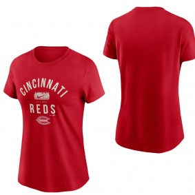 Women's Cincinnati Reds Red 2022 Field of Dreams Collection T-Shirt