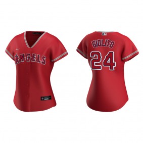 Women's Los Angeles Angels Lucas Giolito Red Replica Jersey