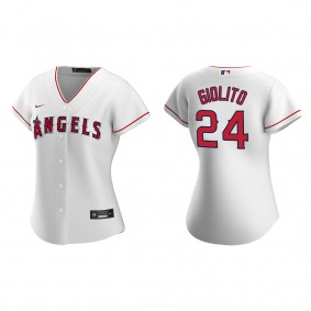 Women's Los Angeles Angels Lucas Giolito White Replica Jersey
