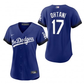 Women's Los Angeles Dodgers Shohei Ohtani Royal City Connect Replica Jersey