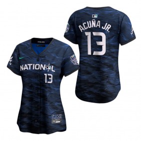 Women's National League Ronald Acuna Jr. Royal 2023 MLB All-Star Game Limited Player Jersey