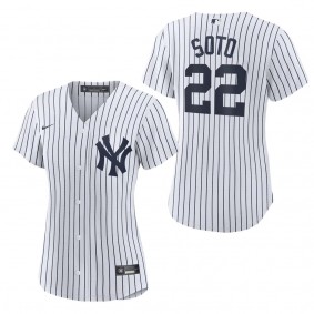 Women's New York Yankees Juan Soto White Home Replica Jersey