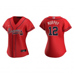 Women's Atlanta Braves Sean Murphy Red Replica Jersey