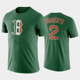 Xander Bogaerts Irish Heritage Red Sox Green T-Shirt