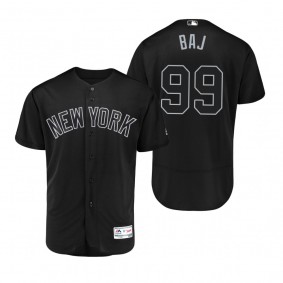 New York Yankees Aaron Judge BAJ Black 2019 Players' Weekend Authentic Jersey