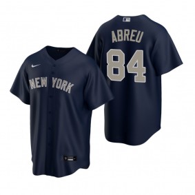 Men's New York Yankees Albert Abreu Navy Replica Alternate Jersey