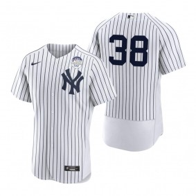 New York Yankees Ben Rortvedt White 4 ALS Lou Gehrig Day Authentic Jersey