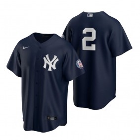 New York Yankees Derek Jeter Nike Navy 2020 Hall of Fame Induction Replica Jersey