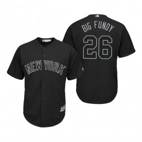 New York Yankees DJ LeMahieu Big Fundy Black 2019 Players' Weekend Replica Jersey