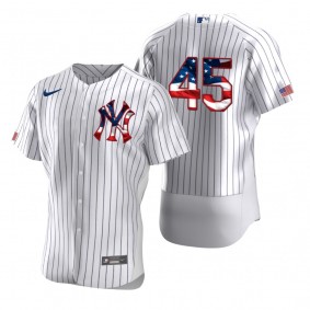 Gerrit Cole New York Yankees White 2020 Stars & Stripes 4th of July Jersey