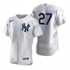 New York Yankees Giancarlo Stanton Nike White 2020 Authentic Jersey