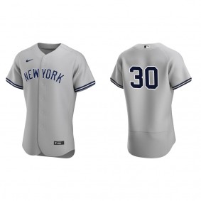 Men's New York Yankees Luke Weaver Gray Authentic Road Jersey