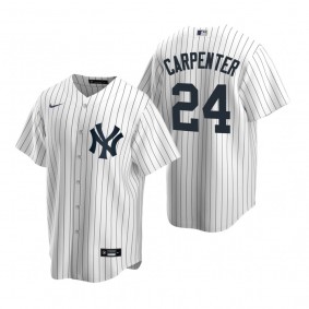 Men's New York Yankees Matt Carpenter White Replica Home Jersey
