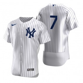 New York Yankees Mickey Mantle Nike White 2020 Authentic Jersey