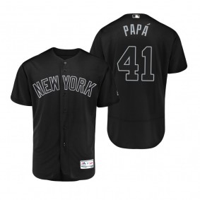 New York Yankees Miguel Andujar Papá Black 2019 Players' Weekend Authentic Jersey