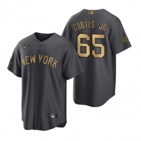 New York Yankees Nestor Cortes Jr. Charcoal 2022 MLB All-Star Game Replica Jersey