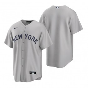 New York Yankees Nike Gray 2021 Field of Dreams Replica Jersey