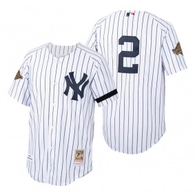 New York Yankees Cooperstown Collection White 1996 Authentic Home Jersey