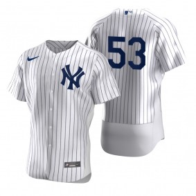 Men's New York Yankees Zack Britton Nike White Authentic Home Jersey