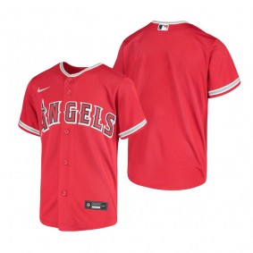 Youth Los Angeles Angels Nike Red Replica Jersey