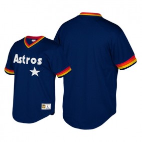 Houston Astros Navy Cooperstown Collection Mitchell & Ness Jersey Youth