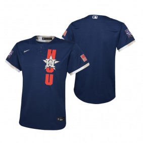 Youth Houston Astros Nike Navy 2021 MLB All-Star Game Jersey