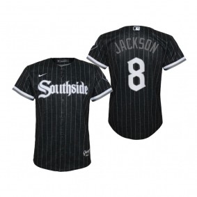 Youth Chicago White Sox Bo Jackson Nike Black 2021 City Connect Replica Jersey