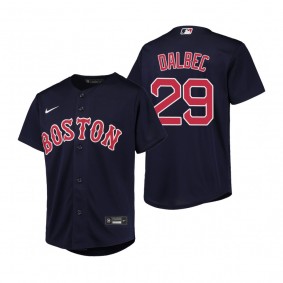 Youth Boston Red Sox Bobby Dalbec Nike Navy Replica Jersey