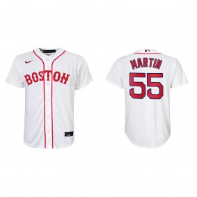 Youth Chris Martin Boston Red Sox Red Sox Patriots' Day Replica Jersey