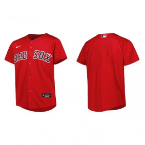 Youth Boston Red Sox Red Alternate Replica Jersey