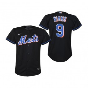 Youth New York Mets Brandon Nimmo Nike Black Replica Alternate Jersey