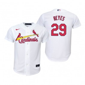 Youth St. Louis Cardinals Alex Reyes Nike White Replica Home Jersey