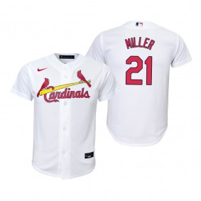 Youth St. Louis Cardinals Andrew Miller Nike White Replica Home Jersey
