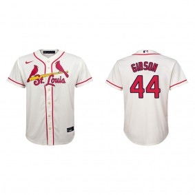 Youth St. Louis Cardinals Kyle Gibson Cream Replica Jersey
