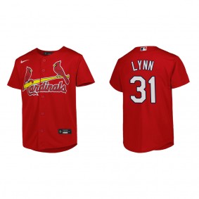Youth St. Louis Cardinals Lance Lynn Red Replica Jersey
