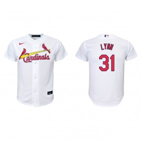Youth St. Louis Cardinals Lance Lynn White Replica Home Jersey