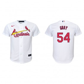 Youth St. Louis Cardinals Sonny Gray White Replica Home Jersey