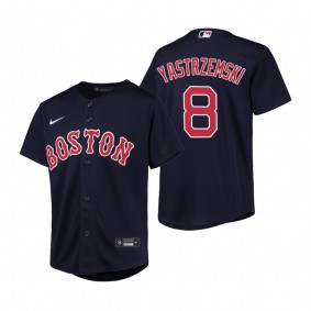 Youth Boston Red Sox Carl Yastrzemski Nike Navy Replica Jersey