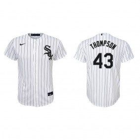Youth Chicago White Sox Trayce Thompson White Replica Home Jersey