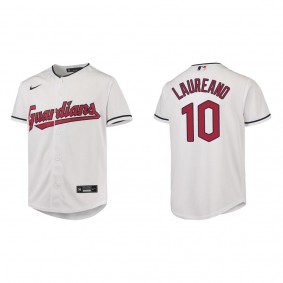 Youth Cleveland Guardians Ramon Laureano White Replica Jersey