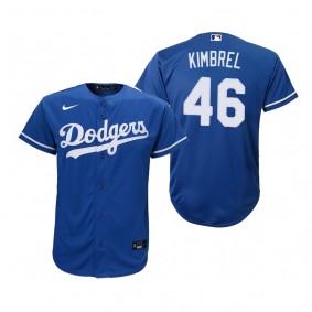 Youth Los Angeles Dodgers Craig Kimbrel Nike Royal Replica Alternate Jersey
