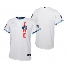 Youth Chicago Cubs Nike White 2021 MLB All-Star Game Jersey