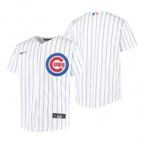 Youth Chicago Cubs Nike White Replica Home Jersey