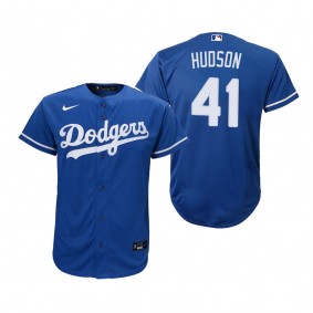 Youth Los Angeles Dodgers Daniel Hudson Nike Royal Replica Alternate Jersey